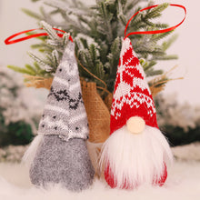 Load image into Gallery viewer, Merry Christmas Faceless Gnome Doll Ornaments For Xmas Tree Forest Old Man Hanging Pendant Decoration 2023 New Year