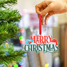 Load image into Gallery viewer, Mini Christmas Tree Ornaments All I Want For Christmas is Fuel New Year Christmas Tree Hanging Pendant Xmas Decoration