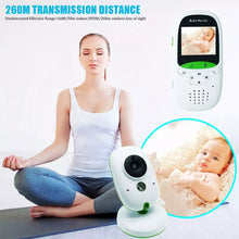 Load image into Gallery viewer, Baby Monitor VB602 IR Night Vision Temperature Monitor Lullabies Intercom VOX Mode Video Baby Camera Walkie Talkie Babysitter