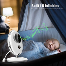 Load image into Gallery viewer, Wireless LCD Audio Video Baby Monitor VB605 Radio Nanny Music Intercom IR 24h Portable Baby Camera Baby Walkie Talkie Babysitter