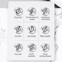 Load image into Gallery viewer, K61 2 in 1 Portable Mini Lavaliere Mic Wireless Dual Lapel Lavalier Microphone with Charging for iPhone