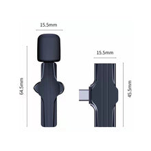 Load image into Gallery viewer, K18 Wireless Lavalier Gaming Microphone For Phone Noise Reduction Microfone Sem Fio Microphone Portable Speaker Audio Live Mic
