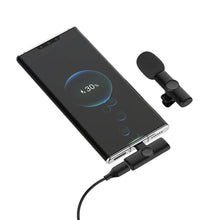 Load image into Gallery viewer, K11 Wireless Lavalier Microphone Portable Audio Video Recording Interview Mini Mic for Android Youtube Game Live Broadcast