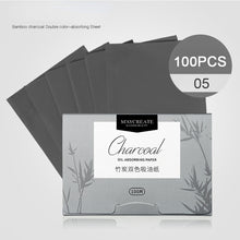 Load image into Gallery viewer, 100pcs/box Facial Oil Absorbent Paper Portable Removable Fragrance Oil Absorbent Paper Cleansing Face Beauty Tools
