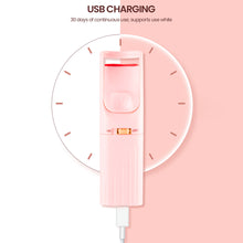 Load image into Gallery viewer, USB Charging Electric Eyelash Curler Portable Constant Temperature Electric Heated Eyelash Curler Lasting Shaping Eyelash Curler