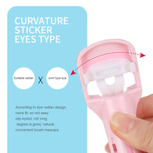Load image into Gallery viewer, Press-type Eyelash Curler Long-lasting Curling Eyelash Curler Portable Eyelash Curler Auxiliary Makeup Tools