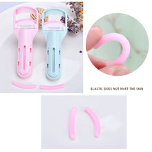 Load image into Gallery viewer, Press-type Eyelash Curler Long-lasting Curling Eyelash Curler Portable Eyelash Curler Auxiliary Makeup Tools