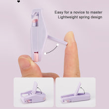 Load image into Gallery viewer, Portable Press-type Eyelash Curler Natural Curling Long-lasting Shaping Eyelash Curler Makeup Tool