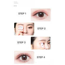Load image into Gallery viewer, Portable Press-type Eyelash Curler Natural Curling Long-lasting Shaping Eyelash Curler Makeup Tool