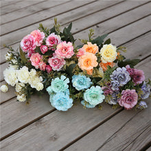 Load image into Gallery viewer, 7 Forks/Bouquet Artificial Flower Silk Azalea Fake Plant Decorative Flowers Home Decor Wedding Decoration