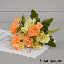 Load image into Gallery viewer, 7 Forks/Bouquet Artificial Flower Silk Azalea Fake Plant Decorative Flowers Home Decor Wedding Decoration