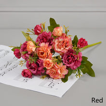 Load image into Gallery viewer, 7 Forks/Bouquet Artificial Flower Silk Azalea Fake Plant Decorative Flowers Home Decor Wedding Decoration