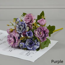 Load image into Gallery viewer, 7 Forks/Bouquet Artificial Flower Silk Azalea Fake Plant Decorative Flowers Home Decor Wedding Decoration
