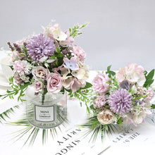 Load image into Gallery viewer, 7 Forks/Bouquet Artificial Flower Silk Peony Rose Camellia Fake Flowers Artificial Plant Decorative Flowers Home Decor Wedding Decoration