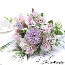 Load image into Gallery viewer, 7 Forks/Bouquet Artificial Flower Silk Peony Rose Camellia Fake Flowers Artificial Plant Decorative Flowers Home Decor Wedding Decoration