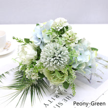 Load image into Gallery viewer, 7 Forks/Bouquet Artificial Flower Silk Peony Rose Camellia Fake Flowers Artificial Plant Decorative Flowers Home Decor Wedding Decoration