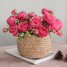 Load image into Gallery viewer, 5 Forks/Bouquet Artificial Flower Silk Persian Rose Fake Flowers Artificial Plant Decorative Flowers Home Decor Wedding Decoration
