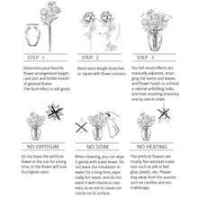 Load image into Gallery viewer, 5 Forks/Bouquet Artificial Flower Silk Persian Rose Fake Flowers Artificial Plant Decorative Flowers Home Decor Wedding Decoration