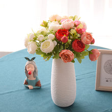 Load image into Gallery viewer, 5 Forks/Bouquet Artificial Flower Silk Peony Fake Flowers Artificial Plant Decorative Flowers Home Decor Wedding Decoration