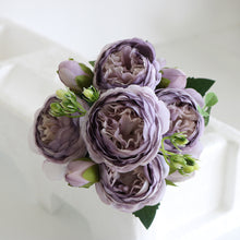 Load image into Gallery viewer, 5 Forks/Bouquet Artificial Flower Silk Persian Rose Fake Flowers Artificial Plant Decorative Flowers Home Decor Wedding Decoration