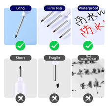 Load image into Gallery viewer, 20mm Long Head Marker Multi-purpose Woodworking Decoration Deep Hole Marker Pen Red/Black/Blue/Green Ink