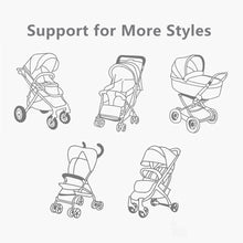 Load image into Gallery viewer, 2pcs Baby Bag Stroller Hook Wheelchair Pram Carriage Bag Hanger 360° Rotatable Cart Organizer Shopping Bag Clip