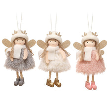 Load image into Gallery viewer, Christmas Angel Pendant Xmas Tree Creative Gifts Christmas Ornaments New Year Decoration for Home