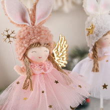 Load image into Gallery viewer, 2Pcs/Set Christmas Angel Pendant Xmas Tree Creative Gifts Christmas Ornaments New Year Decoration for Home