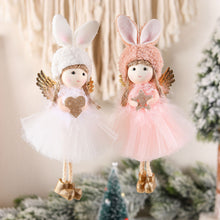Load image into Gallery viewer, 2Pcs/Set Christmas Angel Pendant Xmas Tree Creative Gifts Christmas Ornaments New Year Decoration for Home