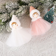 Load image into Gallery viewer, 2Pcs/Set Christmas Angel Pendant Xmas Tree Creative Gifts Christmas Ornaments New Year Decoration for Home
