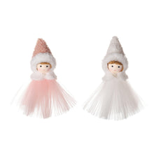 Load image into Gallery viewer, 2Pcs/Set Christmas Angel Pendant Xmas Tree Creative Gifts Christmas Ornaments New Year Decoration for Home