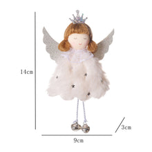 Load image into Gallery viewer, 3Pcs/Set Christmas Angel Pendant Xmas Tree Creative Gifts Christmas Ornaments New Year Decoration for Home