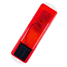Load image into Gallery viewer, LED Solar Strobe Warning Lamp Strobe Flash Traffic Caution Light Chip Control Bridge Rechargeable Night Driving Safety