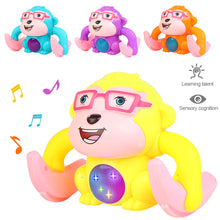 Load image into Gallery viewer, Baby Learning Creep Toy Voice Control Rolling Toys For Children Music Dolls Kid's Toys Sound Control Rolling Toys For Kids Interactive Toys Gift