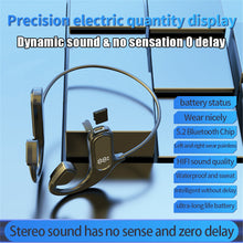 Load image into Gallery viewer, VG09 Bone Conduction Headphones Wireless Digital Bluetooth Earphones 3D Bass Outdoors Waterproof Sports Headset