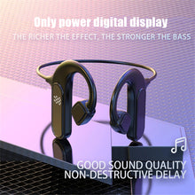 Load image into Gallery viewer, VG09 Bone Conduction Headphones Wireless Digital Bluetooth Earphones 3D Bass Outdoors Waterproof Sports Headset