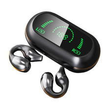 Load image into Gallery viewer, S03 TWS Wireless Headphones Bone Conduction Bluetooth 5.0 Clip-on Headset Touch Control Digital Display For Xiaomi iPhone