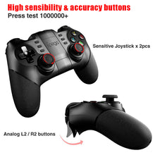 Load image into Gallery viewer, 9076 PG-9076 Gamepad Game Pad Controller Mobile Bluetooth Trigger Joystick For Android Cell Smart Phone TV Box PC PS3 VR