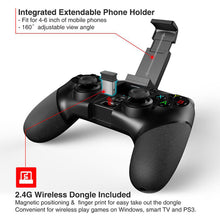 Load image into Gallery viewer, 9076 PG-9076 Gamepad Game Pad Controller Mobile Bluetooth Trigger Joystick For Android Cell Smart Phone TV Box PC PS3 VR