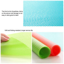 Load image into Gallery viewer, 4Pcs Refrigerator Pad Waterproof Fridge Mats Liners Washable Fridge Pad Mat Home Kitchen Shelves Drawer Table Mats Refrigerator Liner