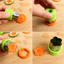 Load image into Gallery viewer, Rice Vegetable Fruit Cutter Mold 9Pcs/set Flowers Cartoon Cutter Mold Stainless Steel Cake Cookie Biscuit Cutting Shape Tools