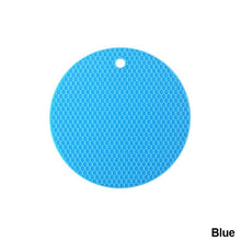 Load image into Gallery viewer, Silicone Mat Coaster Food Grade Material Placemat Non-slip Table Mat Kitchen Accessories Gadgets Round Cup Mat