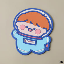 Load image into Gallery viewer, Cute Cartoon Shaped Tea Coaster Cup Holder Mat Coffee Drinks Drink Silicone Coaster Cup Pad Placemat For Home