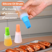 Load image into Gallery viewer, Silicone BBQ Oil Brush High Temperature Resistant Bottle Barbecue Brush Household Bakery Accessories Pancake Brush Oil Tool