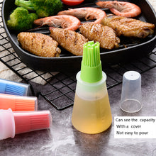 Load image into Gallery viewer, Silicone BBQ Oil Brush High Temperature Resistant Bottle Barbecue Brush Household Bakery Accessories Pancake Brush Oil Tool