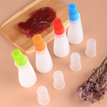 Load image into Gallery viewer, Silicone BBQ Oil Brush High Temperature Resistant Bottle Barbecue Brush Household Bakery Accessories Pancake Brush Oil Tool