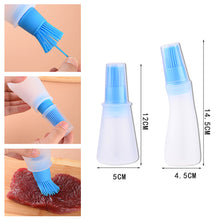 Load image into Gallery viewer, Silicone BBQ Oil Brush High Temperature Resistant Bottle Barbecue Brush Household Bakery Accessories Pancake Brush Oil Tool