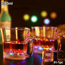 Load image into Gallery viewer, Flashing Cup Wine Beer Whisky Mug Water Beverage Drinking Glass LED Automatic Glowing Cup Party Decorative Supplies New