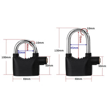 Load image into Gallery viewer, Motorcycle Anti Theft Security Alarm Lock with Keys Alarm/Siren for Security