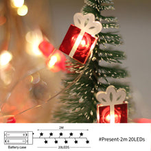 Load image into Gallery viewer, Christmas Decoration String Light Santa Claus Christmas Trees Merry Christmas Decorations for Home Decor